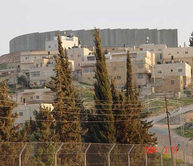 photo of separation wall
