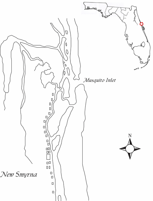 map of site location